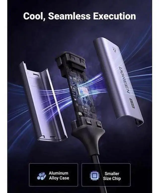 Alt view image 5 of 7 - 2.5Gbps Aluminum USB 3.0 to RJ45 Ethernet Adapter, High Speed USB to LAN Network Dongle Compatible with MacBook Air Pro, XPS, Windows & macOS Laptops
