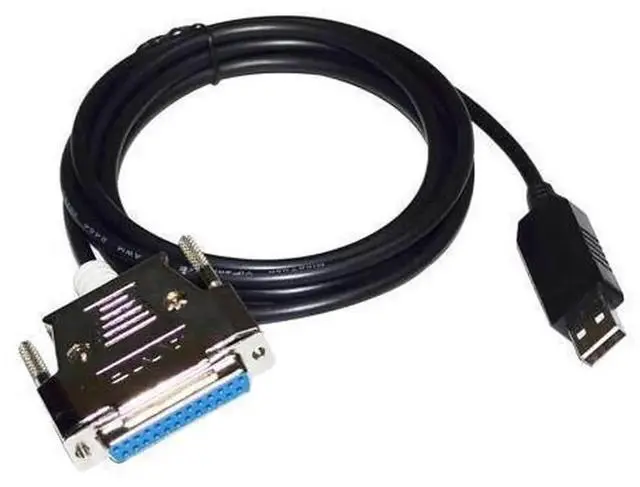 Main image of FT232RL USB 2.0 to DB25 Female RS232 Serial Communication Cable, Replacement PN 75053 for Bio-Tek Automatic Microplate Reader, Available in 0.8M & 1.8M Length