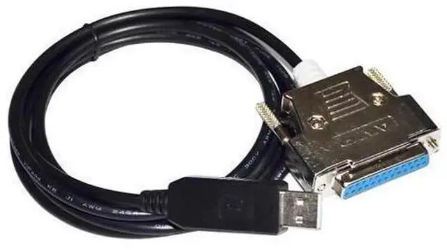 Alt view image 4 of 6 - FT232RL USB 2.0 to DB25 Female RS232 Serial Communication Cable, Replacement PN 75053 for Bio-Tek Automatic Microplate Reader, Available in 0.8M & 1.8M Length