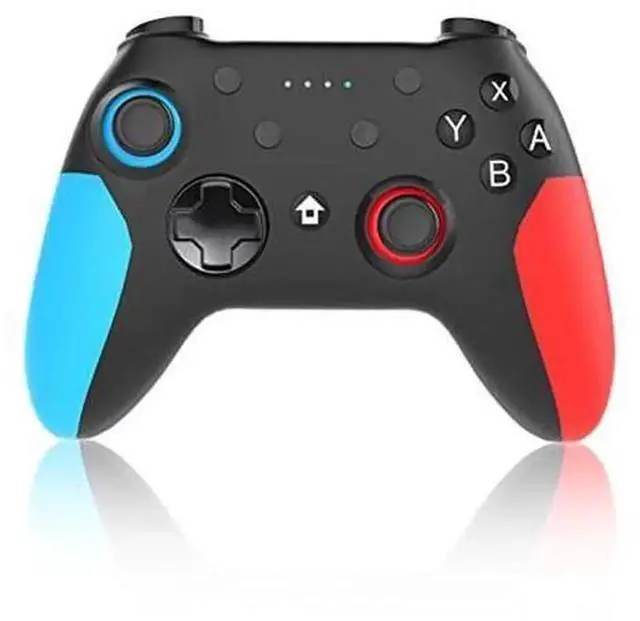 Main image of Wireless Switch Pro Controller, Bluetooth Game Remote Gamepad for Nintendo Switch/Switch Lite/OLED, Built-in Rechargeable Battery, Adjustable Turbo & Dual Vibration Motors