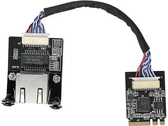 Alt view image 6 of 7 - M.2 A+E Key 2.5G Gigabit Ethernet Network Card with Intel i226-V Chip, 2500Mbps Multi-Gigabit RJ45 LAN Server NIC, 15CM Cable M.2 2230 Ethernet Module Support 10/100/1000/2500Mbps