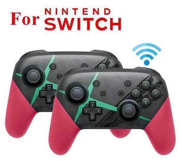 Alt view image 3 of 7 - Bluetooth Wireless Game Controller Compatible with Nintendo Switch/Switch OLED/Switch Lite, Pro Gamepad Remote Joypad for Splatoon 2 Xenoblade Games, Ergonomic Wireless Joystick with Turbo Vibration