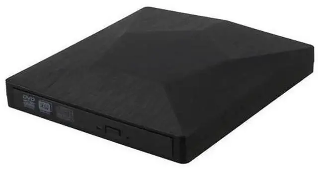 Alt view image 3 of 6 - Ultra-Portable External DVD CD Drive, USB 3.0 DVD+/-RW CD Rewritable Burner Player, Plug and Play Slim Optical Disc Drive for Desktop Laptop PC Windows Mac, Supports Reading & Writing Discs
