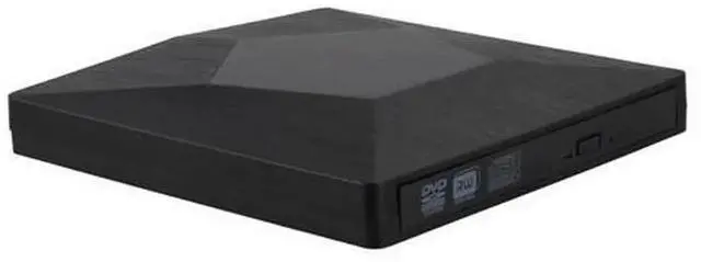 Alt view image 5 of 6 - Ultra-Portable External DVD CD Drive, USB 3.0 DVD+/-RW CD Rewritable Burner Player, Plug and Play Slim Optical Disc Drive for Desktop Laptop PC Windows Mac, Supports Reading & Writing Discs