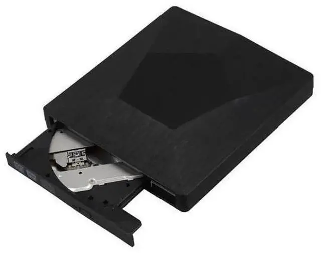 Alt view image 6 of 6 - Ultra-Portable External DVD CD Drive, USB 3.0 DVD+/-RW CD Rewritable Burner Player, Plug and Play Slim Optical Disc Drive for Desktop Laptop PC Windows Mac, Supports Reading & Writing Discs