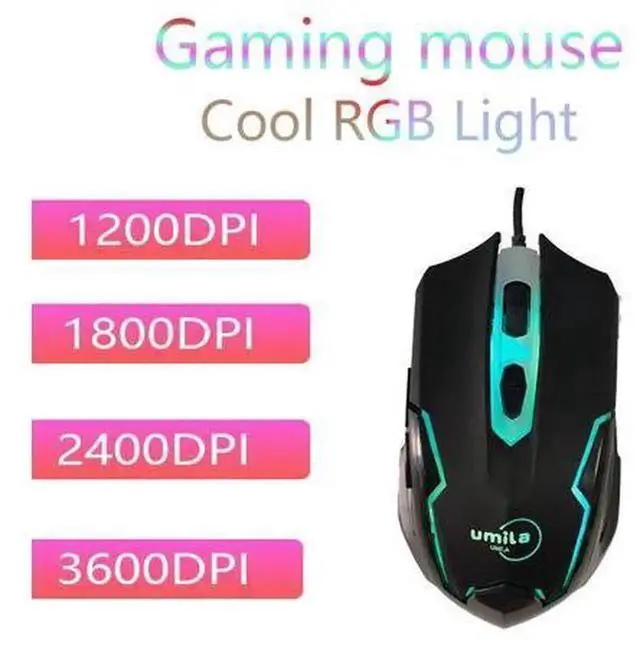 Alt view image 3 of 5 - 128 Programmable Keys Wired Silent Gaming Mouse, RGB Color Lighting Mechanical E-Sports Mouse, Ergonomic USB Wired Computer Navigator Mouse for Laptop Desktop PC Gaming Office Accessories