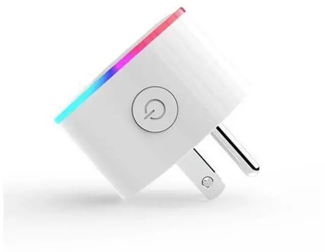 Main image of 10A Smart WiFi Plug with Separate LED Indicator, Wireless Mini Smart Socket Works with Alexa, Google Home & IFTTT, Remote Voice Control Outlet for Smart Home Automation