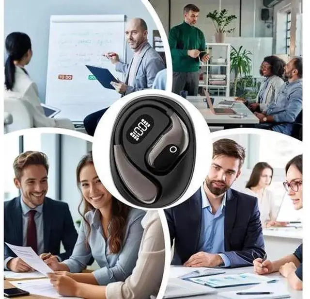 Alt view image 5 of 7 - Wireless Real-Time Translation Earbuds Portable Instant Voice Translator Headphones, Multilingual Easrbud Translation Device for International Travel, Business Meetings & Cross-Language Communication