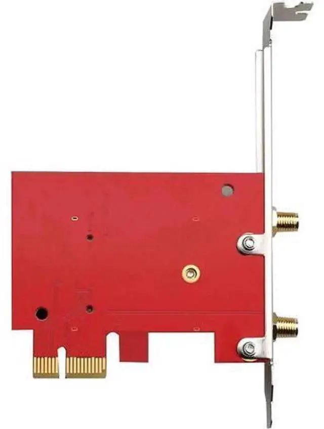 Alt view image 5 of 5 - AX210 PCIe WiFi 6E Wireless Card, 5400M PCI-E WLAN Adapter with Bluetooth 5.2, 802.11ax Tri-Band 2.4GHz/5GHz/6GHz WiFi Network Card for Desktop PC, Windows 10/11