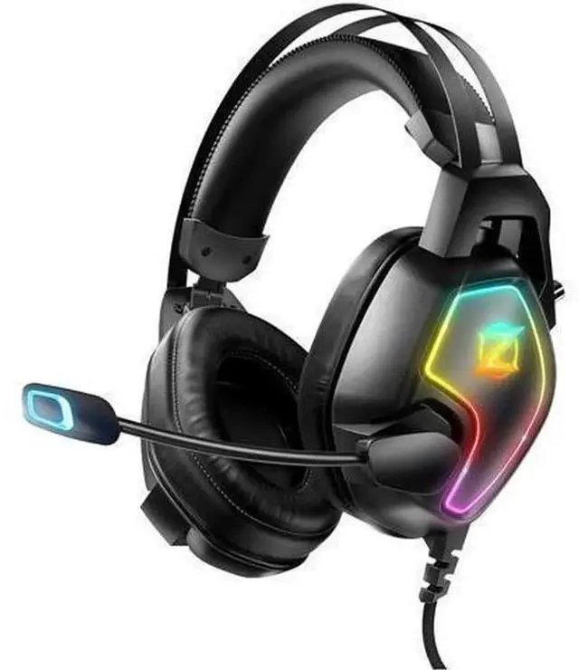 Main image of Wired Gaming Headset Compatible with Xbox One, Series X/S, PS4, PS5, PC, Switch, Noise Cancelling Headphones with Microphone, 3.5mm Audio Jack, Auto-Adjust Headband
