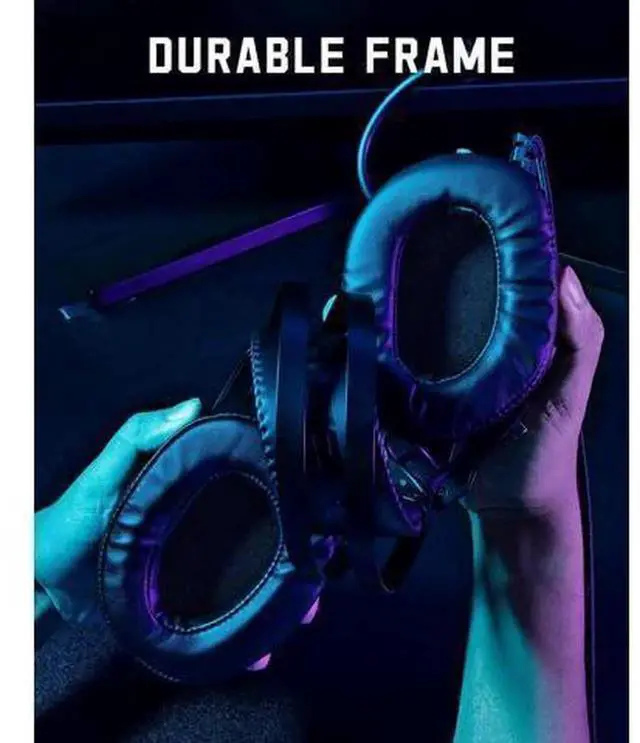 Alt view image 4 of 7 - Wired Gaming Headset Compatible with Xbox One, Series X/S, PS4, PS5, PC, Switch, Noise Cancelling Headphones with Microphone, 3.5mm Audio Jack, Auto-Adjust Headband