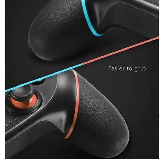 Alt view image 6 of 7 - Wireless Pro Controller for Nintendo Switch/Switch Lite/Switch OLED, Gamepad Joystick with Adjustable Turbo & Vibration, Ergonomic Non-Slip Switch Remote Controller