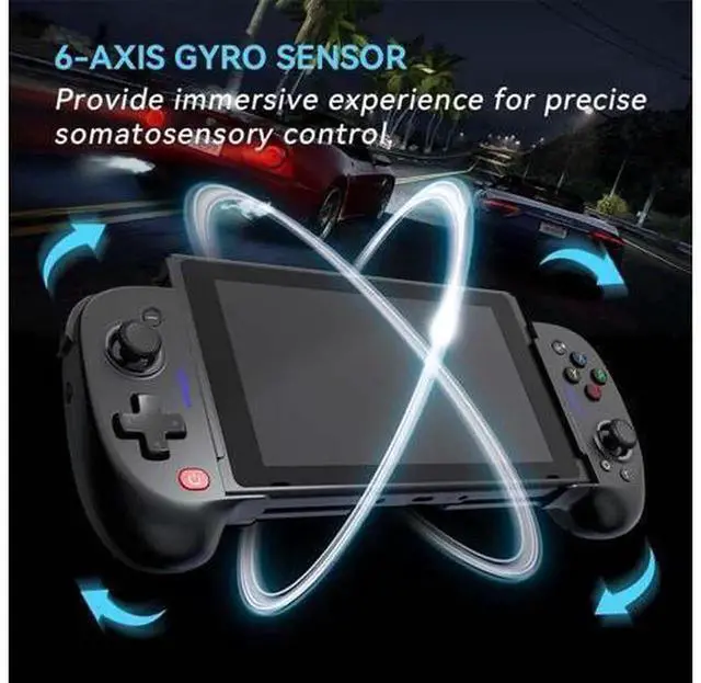 Alt view image 7 of 7 - Mobile Game Controller, Compatible with iPhone, Android, Switch, Switch OLED, Hall Effect Joystick, Portable Phone Gamepad for Xbox Cloud, PlayStation Remote Play, Call of Duty, Roblox, Fortnite