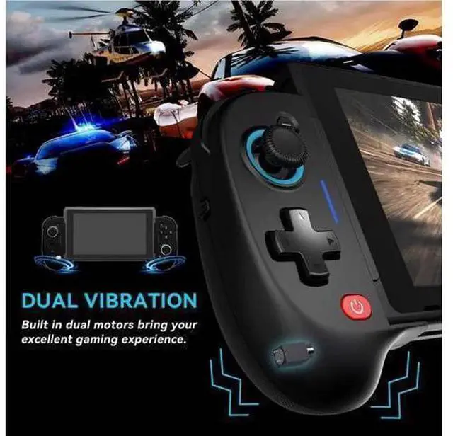 Alt view image 5 of 7 - Mobile Game Controller, Compatible with iPhone, Android, Switch, Switch OLED, Hall Effect Joystick, Portable Phone Gamepad for Xbox Cloud, PlayStation Remote Play, Call of Duty, Roblox, Fortnite