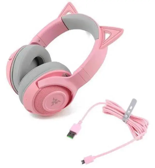 Alt view image 5 of 6 - Stereo Audio Headphone Cable, Replacement Audio Wire Compatible with Bluetooth Wireless Gaming Headset