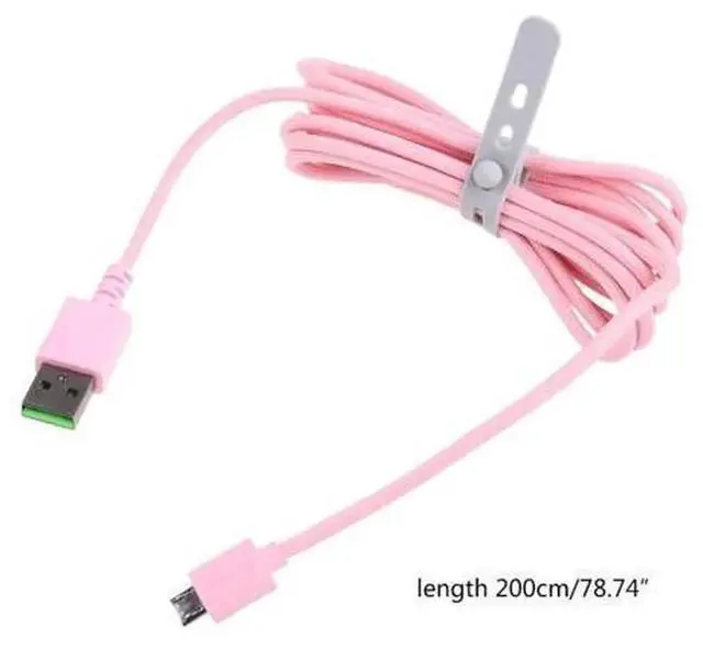 Alt view image 3 of 6 - Stereo Audio Headphone Cable, Replacement Audio Wire Compatible with Bluetooth Wireless Gaming Headset
