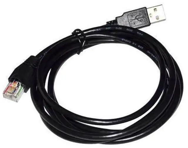 Main image of USB 2.0 to RJ50 Console Cable, AP9827 UPS Communication Cable 1.5m, Replacement for APC Smart UPS 940-0127B 940-0127C 940-0127E BR1000G, Compatible with Synology NAS DS1517 DS216 DS218