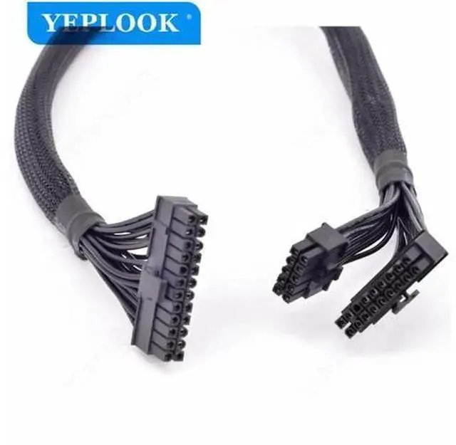 Alt view image 4 of 6 - 10Pin+18Pin to 24Pin (20+4Pin) Modular Power Cable, 18AWG 60cm Compatible with Corsair AX760 AX860 AX Series Modular PSU