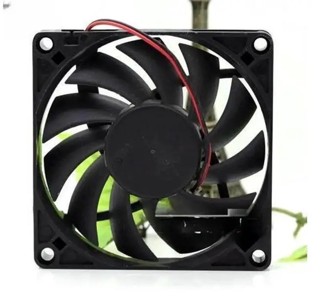 Main image of R128015SL 8015 Cooling Fan, 80×80×15mm 8CM DC12V 0.19A Quiet Cooling Fan, Replacement Fan for Power Supply and Equipment Cabinet Heat Dissipation