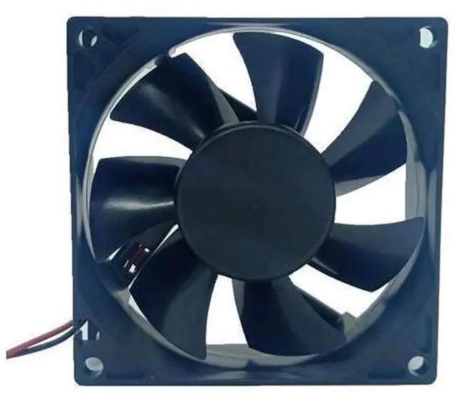 Alt view image 4 of 4 - T802524M 8025 8cm DC Cooling Fan, DC 24V 0.10A Ultra-Quiet Ventilation Fan, Replacement Cooler for Power Supply, Industrial Equipment & Chassis