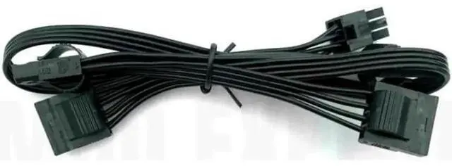 Alt view image 4 of 6 - Modular Power Cable with 4 Molex IDE 4Pin Female Connectors, Compatible for Seasonic FOCUS PLUS 550W 650W 750W 850W 1000W Platinum Fully Modular PSU, Internal PC Peripheral Power Extension Cord