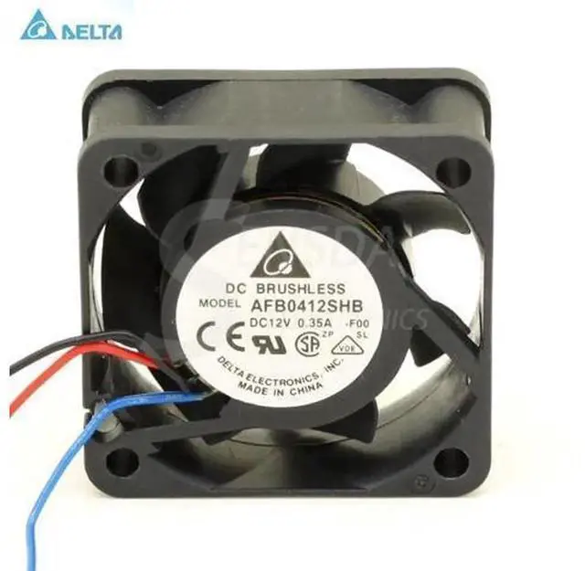 Main image of For Delta AFB0412SHB 4015 40mm 4CM DC 12V 0.35A Cooling Fan, Mini Micro Quiet Axial Fan with Tachometer Signal, Replacement Fan for Computer CPU, Server, Power Supply and Industrial Equipment Cooling