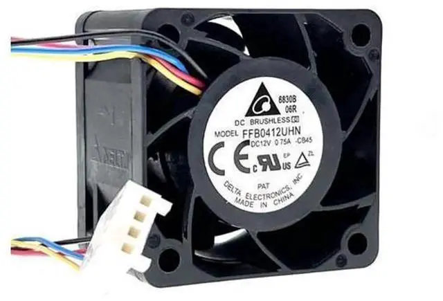 Main image of 40mm DC 12V High Speed PWM Cooling Fan, Replacement for Delta FFB0412UHN 4028 4CM Fan, 0.75A 14000RPM Powerful Axial Fan for Computer PC, Server, Power Supply and Industrial Equipment Heat Dissipation
