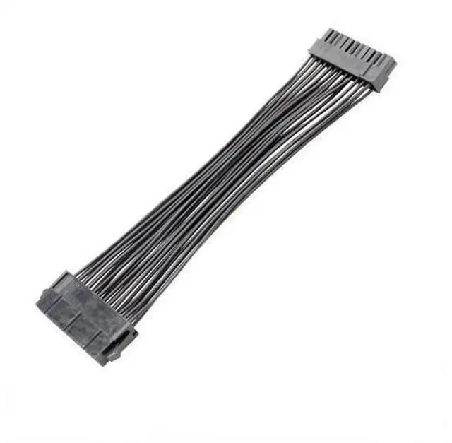 Main image of 32cm ATX 24Pin Male to 24Pin Female Motherboard Power Extension Cable, PC PSU Main Power Extension Cord for Desktop Chassis Wiring Upgrade