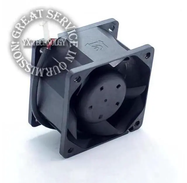 Alt view image 3 of 3 - SUNON PMD1206PMB1-A Square Cooling Fan, DC12V 11.2W 60x60x38mm 6038 High Static Pressure Axial Fan, Replacement Cooling Fan for Server, Industrial Power Supply & Communication Equipment