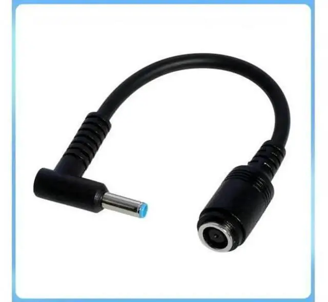 Main image of 7.4mm Female to 4.5mm Male DC Power Tip Adapter Connector, DC 7.4x5.0 to 4.5x3.0 Laptop Charger Plug Converter, Compatible with HP Notebook Power Supply Tips, 10 Pack