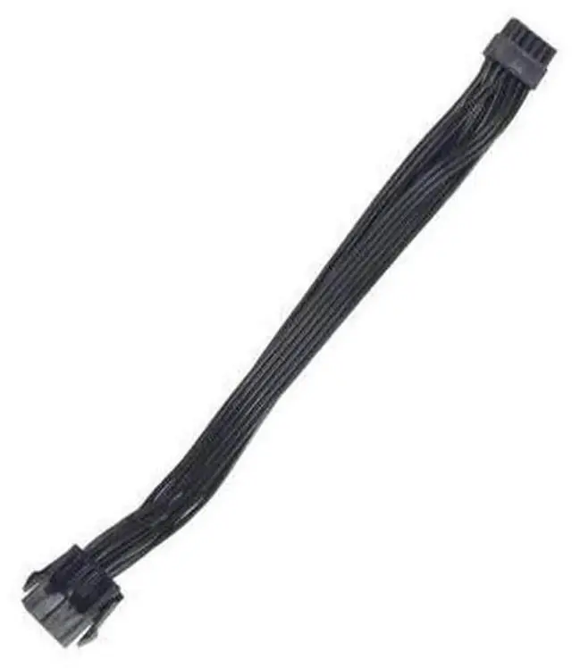 Alt view image 3 of 6 - Dual PCIe 6/8 Pin Female to Mini 12 Pin Male GPU Power Adapter Cable, Graphics Card Power Connector Wire Compatible with NVIDIA GeForce RTX 30 Series RTX 3080 RTX 3090 GPU, Single CPU Version