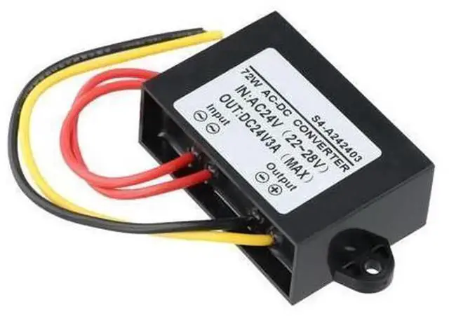 Main image of 1PC AC-DC Converter AC 24V to DC 24V 3A Voltage Regulator Power Supply Module with Intelligent Protection, AC to DC Step Down Power Converter for Car Radios, Electronic Equipment
