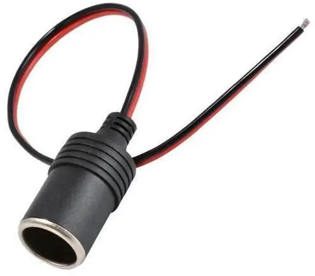 Main image of 30cm Universal 12V 10A 120W Car Cigarette Lighter Female Socket Cable, Auto Cigar Charger Power Connector Plug Adapter for Vehicle Electronic Equipment