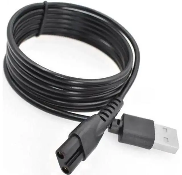 Main image of Replacement Charging Power Cord Fit for Manscaped Lawn Mower 2.0 3.0 Electric Groin Hair Trimmer, Portable Charger Cable for Manscaped Men Body Groomer Trimmer Power Supply Adapter