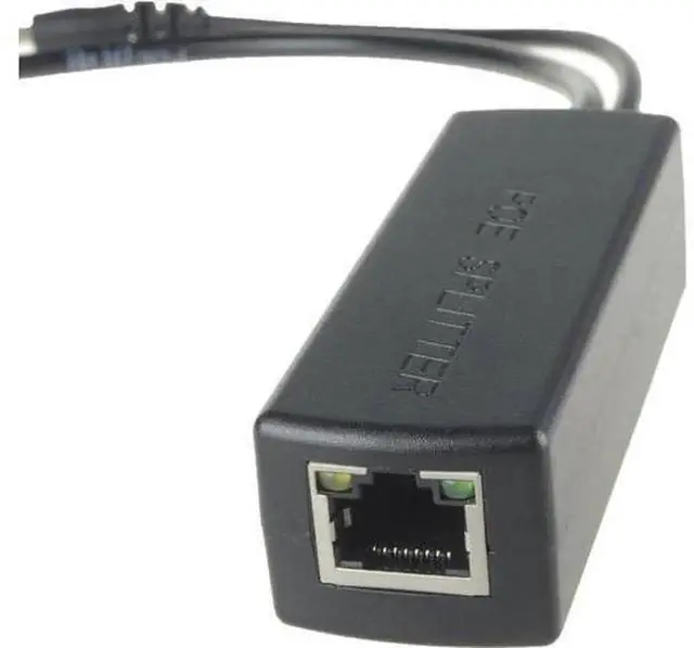 Alt view image 5 of 7 - Active PoE Splitter IEEE802.3af Compliant, 48V to 5V 2.4A Power Over Ethernet Splitter, Gigabit PoE Power Separator for IP Camera, Single Board Computer, Network Equipment