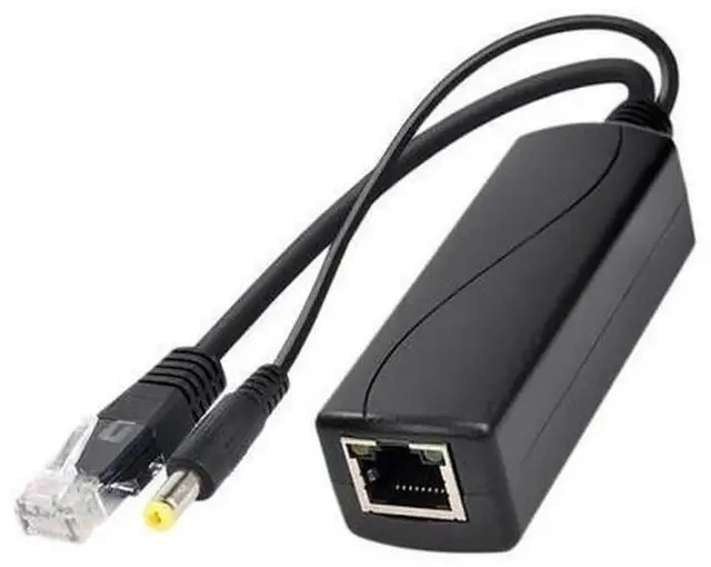 Main image of PS5712TG Gigabit PoE Splitter, 10/100/1000Mbps RJ45 Power Over Ethernet Separator, IEEE802.3af/At Compliant 30W Active PoE Splitter for IP Camera, Network Equipment