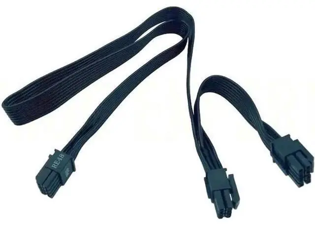 Alt view image 4 of 4 - Original Seasonic Dual 4+4Pin EPS CPU Modular Power Cable, Compatible with PRIME Ultra Platinum SSR-1000PD, SSR-850PD2, SSR-750TPD2, SSR-650PD2, SSR-550PD2 Power Supply