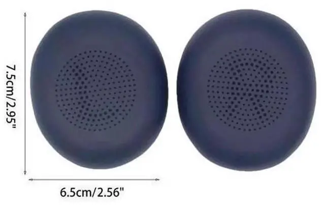 Alt view image 3 of 6 - 1 Pair Replacement Ear Pads Cushions, Soft Over Ear Headphone Earpads Cover, Headset Ear Cushion Repair Parts, Easy to Install Compatible with Series 4 Headphones