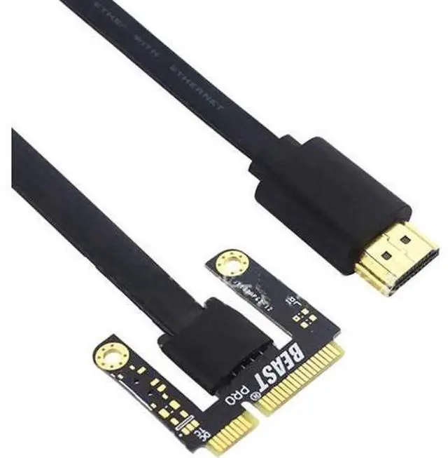 Alt view image 2 of 7 - PCIE EXP GDC External Laptop Video Card Dock, Laptop Graphics Card Docking Station, Compatible with Beast Mini PCI-E, NGFF M.2 & Expresscard Laptops, Comes with Only Mini PCI-E Connection Cable for Ex