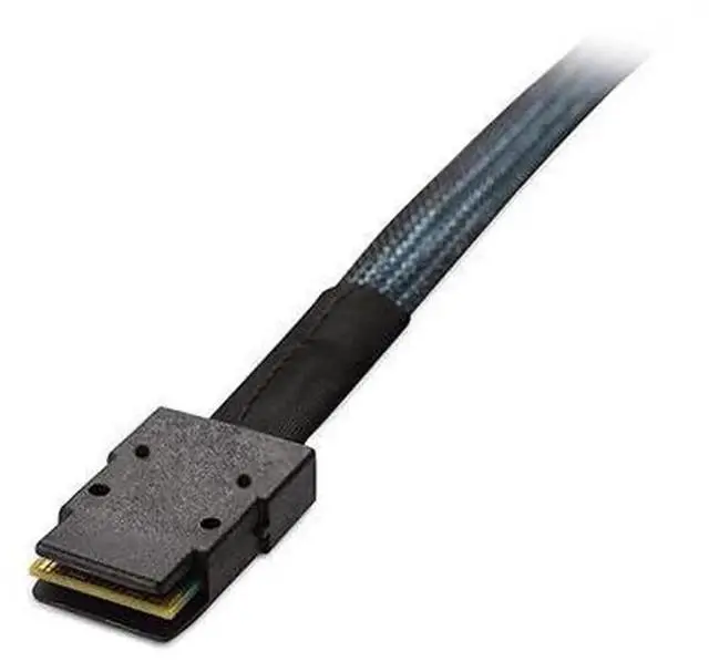 Alt view image 5 of 6 - Internal 36 Pin Mini SAS SFF-8087 to SFF-8087 Data Cable, Male to Male Mini SAS Cord, 50cm 1.65ft Server Cable for RAID Controller, SAS SATA HBA Card and Data Storage System