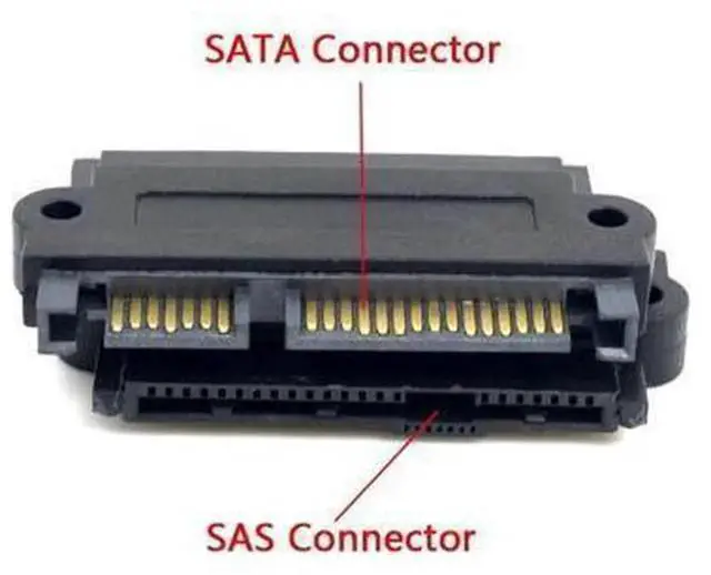 Alt view image 5 of 7 - SFF-8482 SAS to SATA Adapter, 29Pin SAS Hard Drive to 22Pin Motherboard SATA Converter Adapter