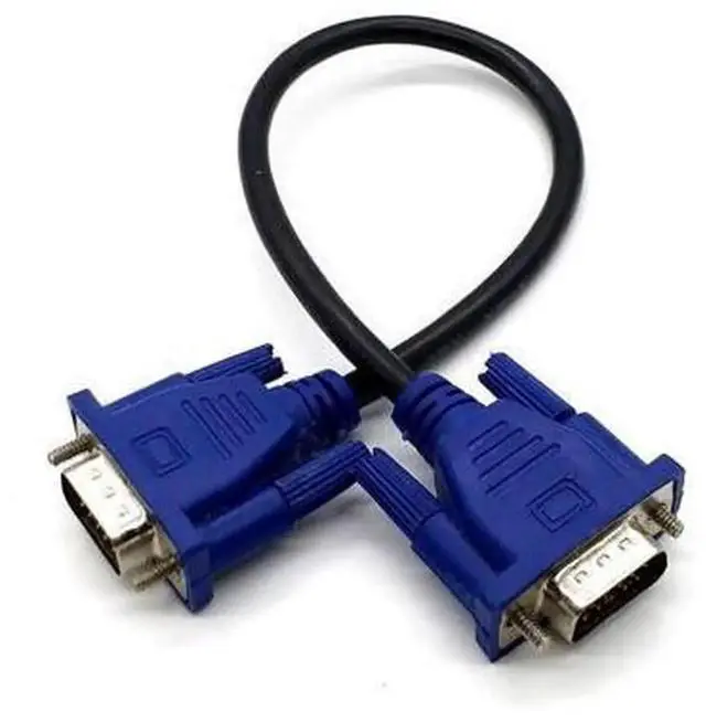 Main image of 0.5m VGA Extension Cable, HD15 Pin Male to Male VGA Cord with Copper Core, Video Wire for PC, Computer Monitor and Projector