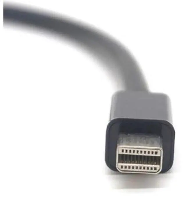 Alt view image 7 of 7 - Mini DP to HDMI Cable, Thunderbolt DisplayPort Male to Male Cord, Compatible with MacBook Pro Air, Projector, Camera, TV, 1.8m (6 FT)
