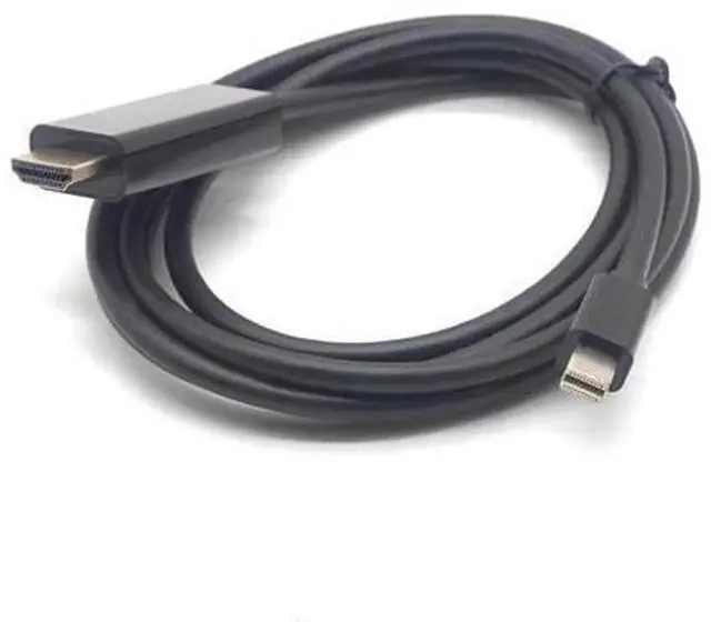Alt view image 4 of 7 - Mini DP to HDMI Cable, Thunderbolt DisplayPort Male to Male Cord, Compatible with MacBook Pro Air, Projector, Camera, TV, 1.8m (6 FT)