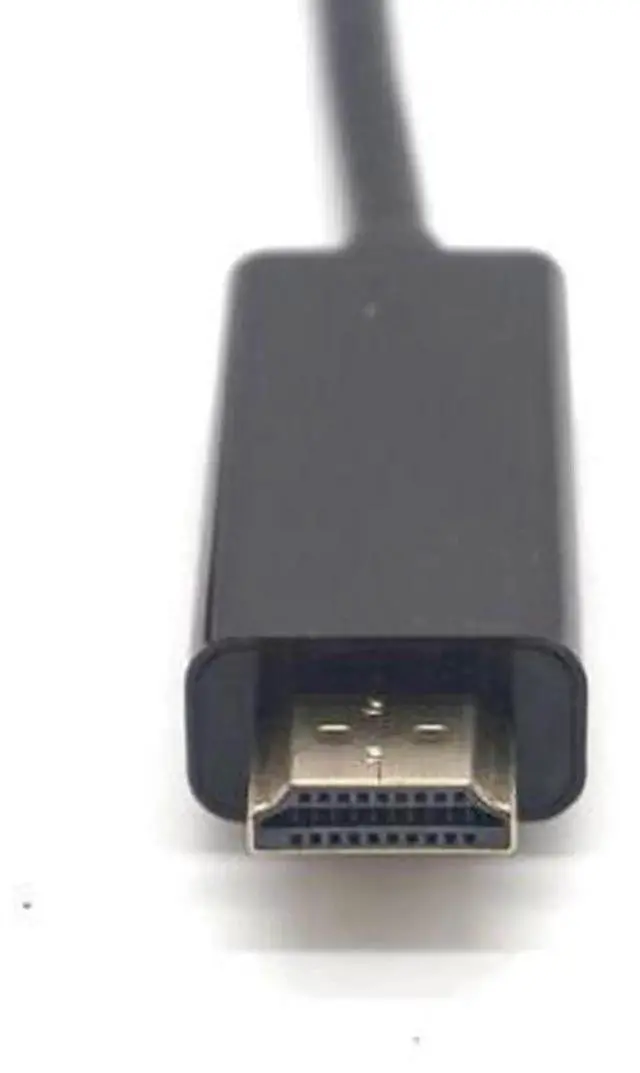 Alt view image 5 of 7 - Mini DP to HDMI Cable, Thunderbolt DisplayPort Male to Male Cord, Compatible with MacBook Pro Air, Projector, Camera, TV, 1.8m (6 FT)