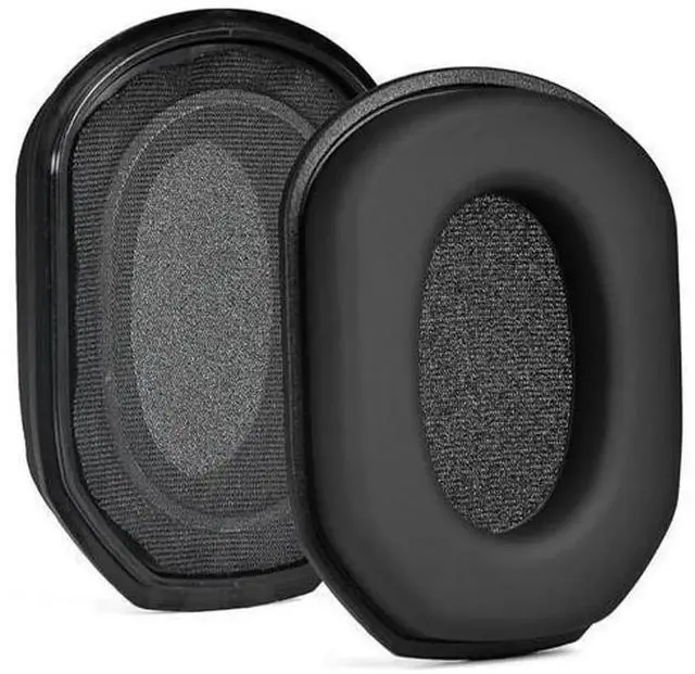 Main image of Replacement Soft Ear Pads Cushions for Headphones, Durable Earcups Earmuff Covers, Comfort Easy-to-Wear Headset Ear Pads, Black