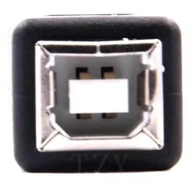 Alt view image 3 of 3 - USB 2.0 A Male to USB B Female Adapter Converter, USB Type A Male to Type B Female Connector for Printer, Scanner, External Hard Drive