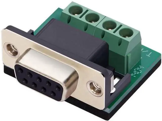 Alt view image 5 of 7 - DTECH RS232 to RS485 Serial Communication Converter Adapter with 4-Position Terminal Block, Industrial Grade Long Distance Data Transmission Module, Built-in 600W Anti-Surge Protection for Automation