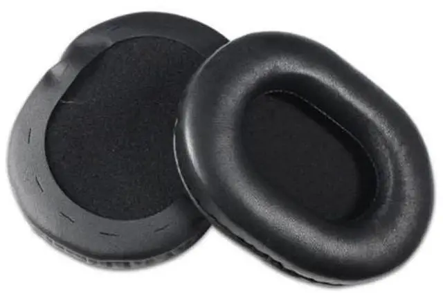 Main image of Soft Durable Protein Leather Replacement Ear Pads Compatible with V2 SE Headphones, Comfort Ear Cushion Earcups Repair Accessories, No Buckle Design Earpads for Headset Renovation
