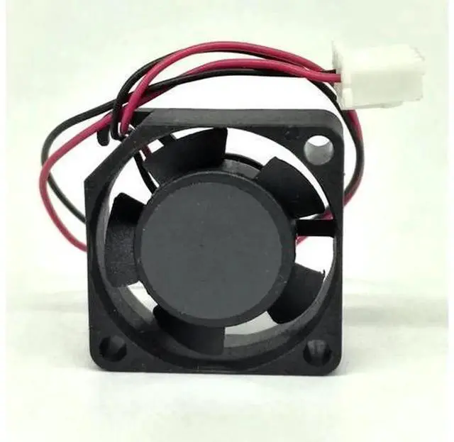 Alt view image 3 of 4 - Sunon Mini Micro Cooling Fan GM0502PFV3-8, DC 5V 0.2W 25x25x10MM 25mm 2.5cm Ultra Thin 2-Wire Axial Fan, Small Quiet Ventilation Fan for Set Top Box, Mini Equipment Heat Dissipation